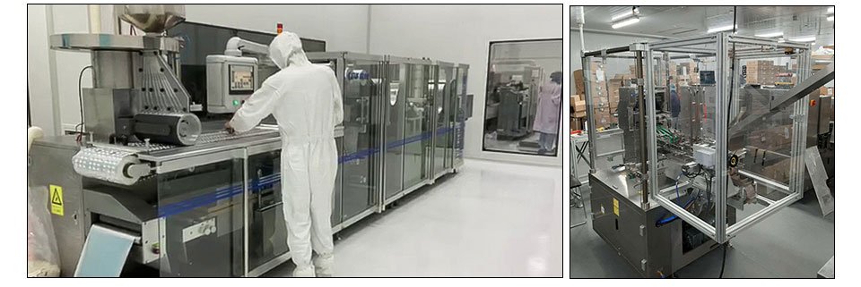 cartoner machine site debugging