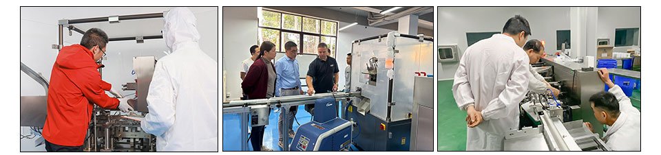 blister packing machine debugging