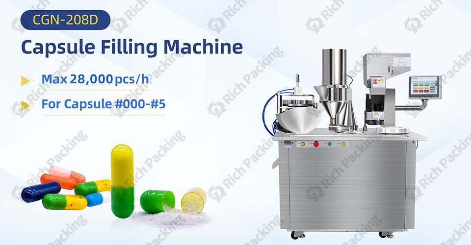 CGN-208 Semi Automatic Capsule Filling Machine