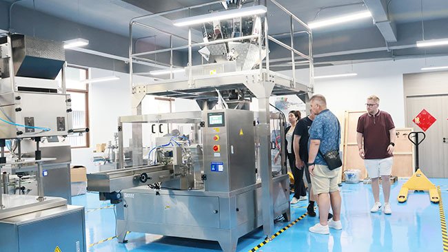 gummy pouch packing machine