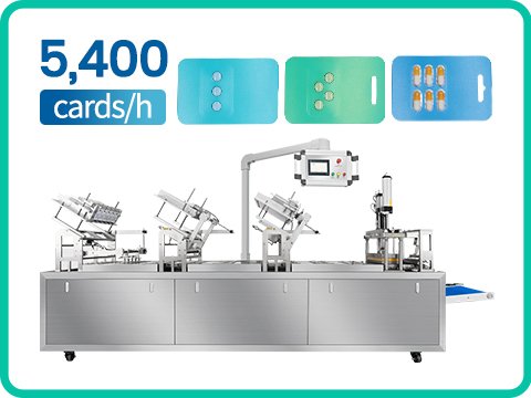 blister card packing machine