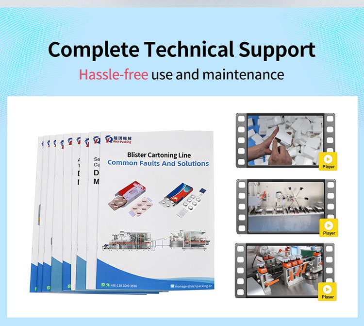 blister cartoner line manual