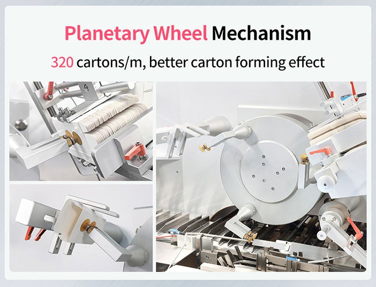 automatic blister cartoner