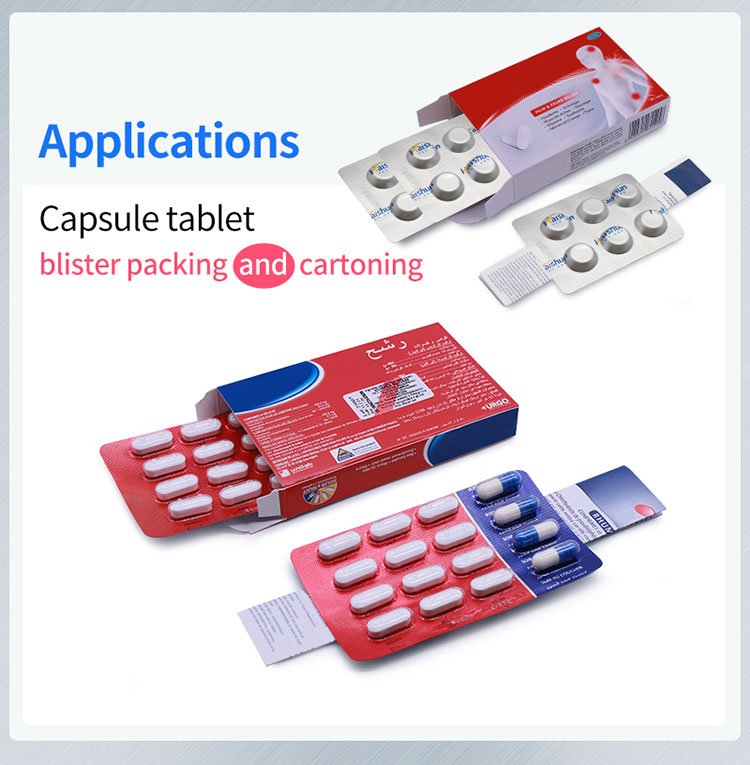 blister cartoning box machine