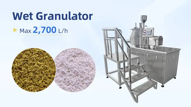wet granulator