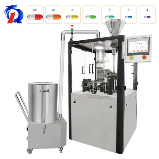 Automatic Capsule Filling Machine Working