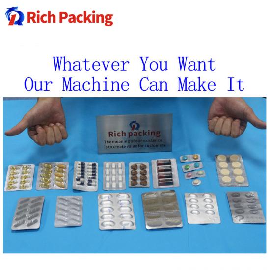 Automatic Pill Blister Machine