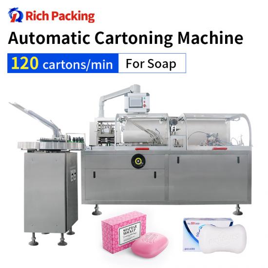 Soap cartoning machine