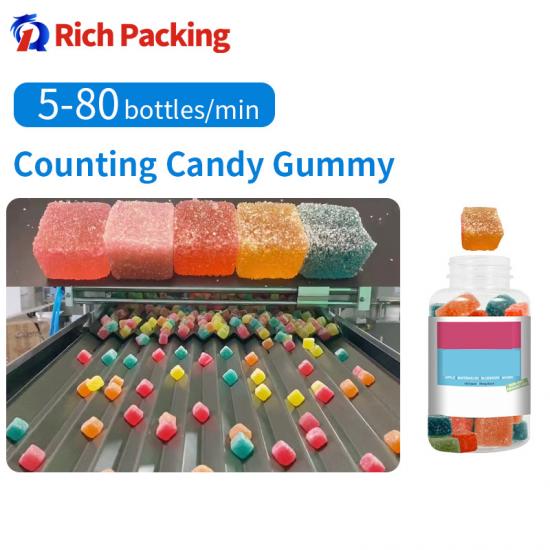 machine counting candy