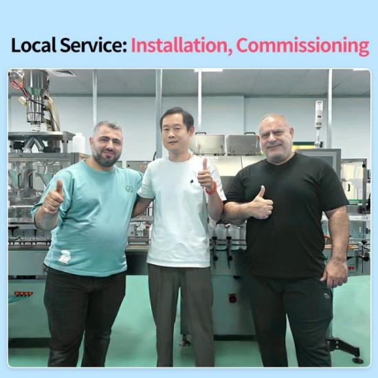 خط آلة تعبئة الفقاعات في الكرتون