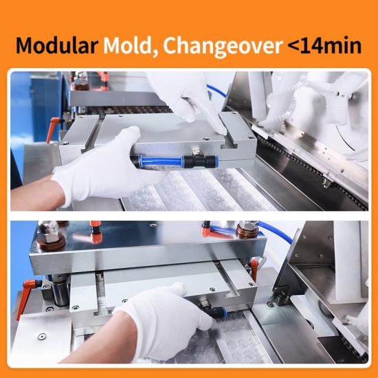 flat plate blister packing machine