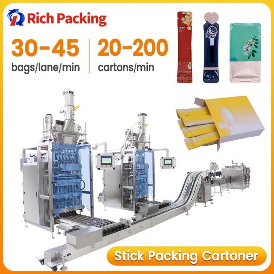 Stick Packing Cartoner Line