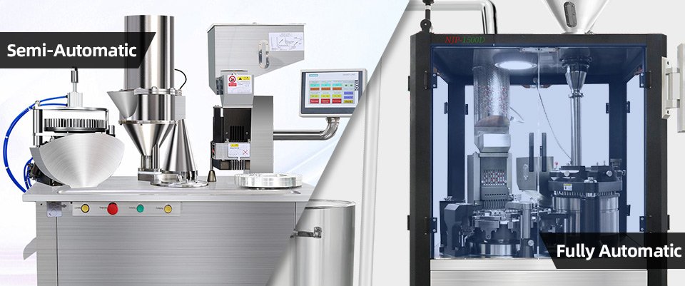 ما هي ميزة آلة تعبئة الكبسولات شبه الأوتوماتيكية؟