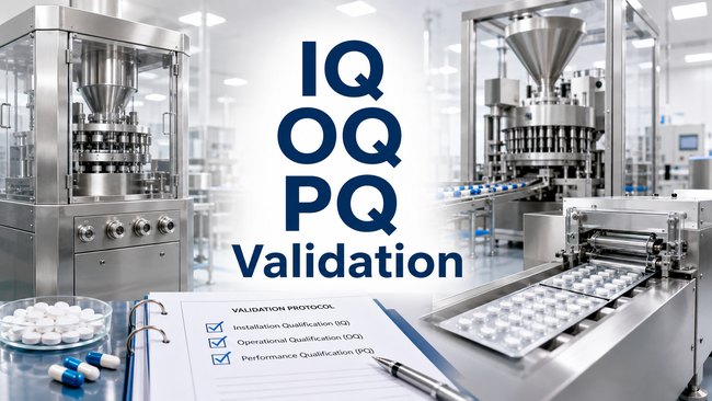 IQ OQ PQ Validation: 7 فحوصات حرجة لتأهيل معدات الصناعات الدوائية