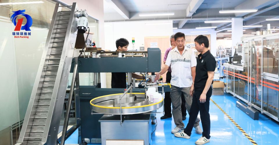 Rich Packing Successful On-Site Inspection for 8C Counting Line 